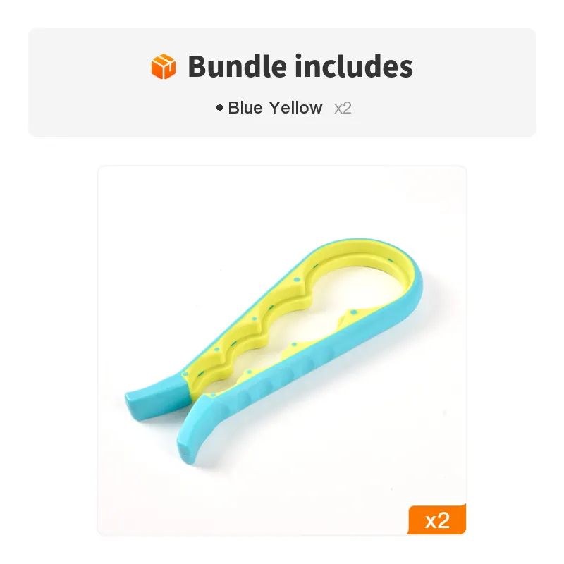 1-Piece 4-in-1 Multifunctional Bottle Opener