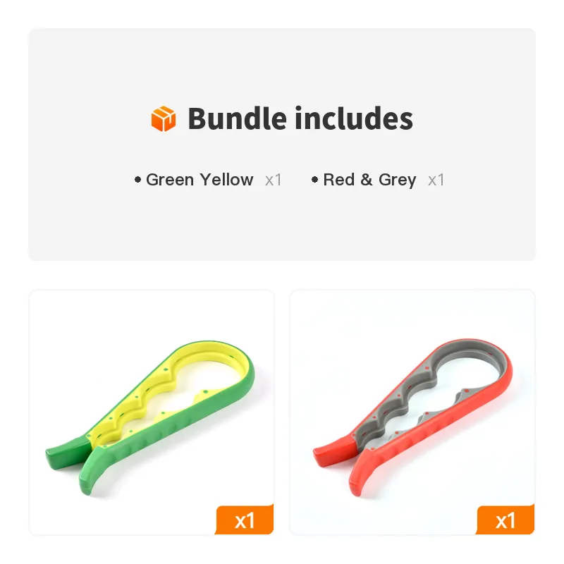 1-Piece 4-in-1 Multifunctional Bottle Opener