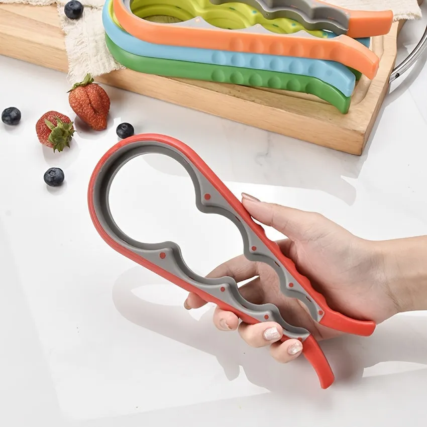 1-Piece 4-in-1 Multifunctional Bottle Opener