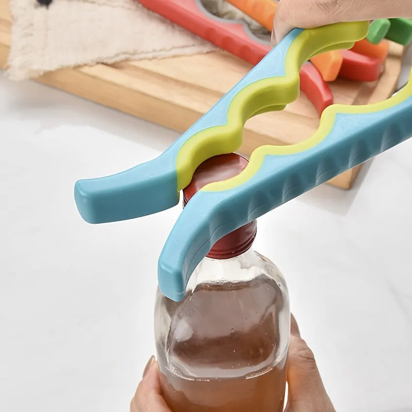 1-Piece 4-in-1 Multifunctional Bottle Opener