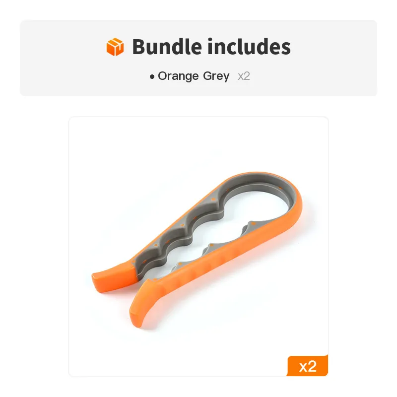 1-Piece 4-in-1 Multifunctional Bottle Opener