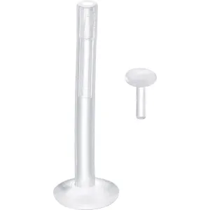 14 Gauge 5/8 3mm Bioplast Push-In Top Retainer