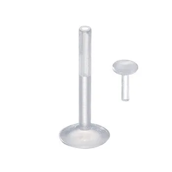16 Gauge 3/8 3mm Bioplast Push-In Top Retainer