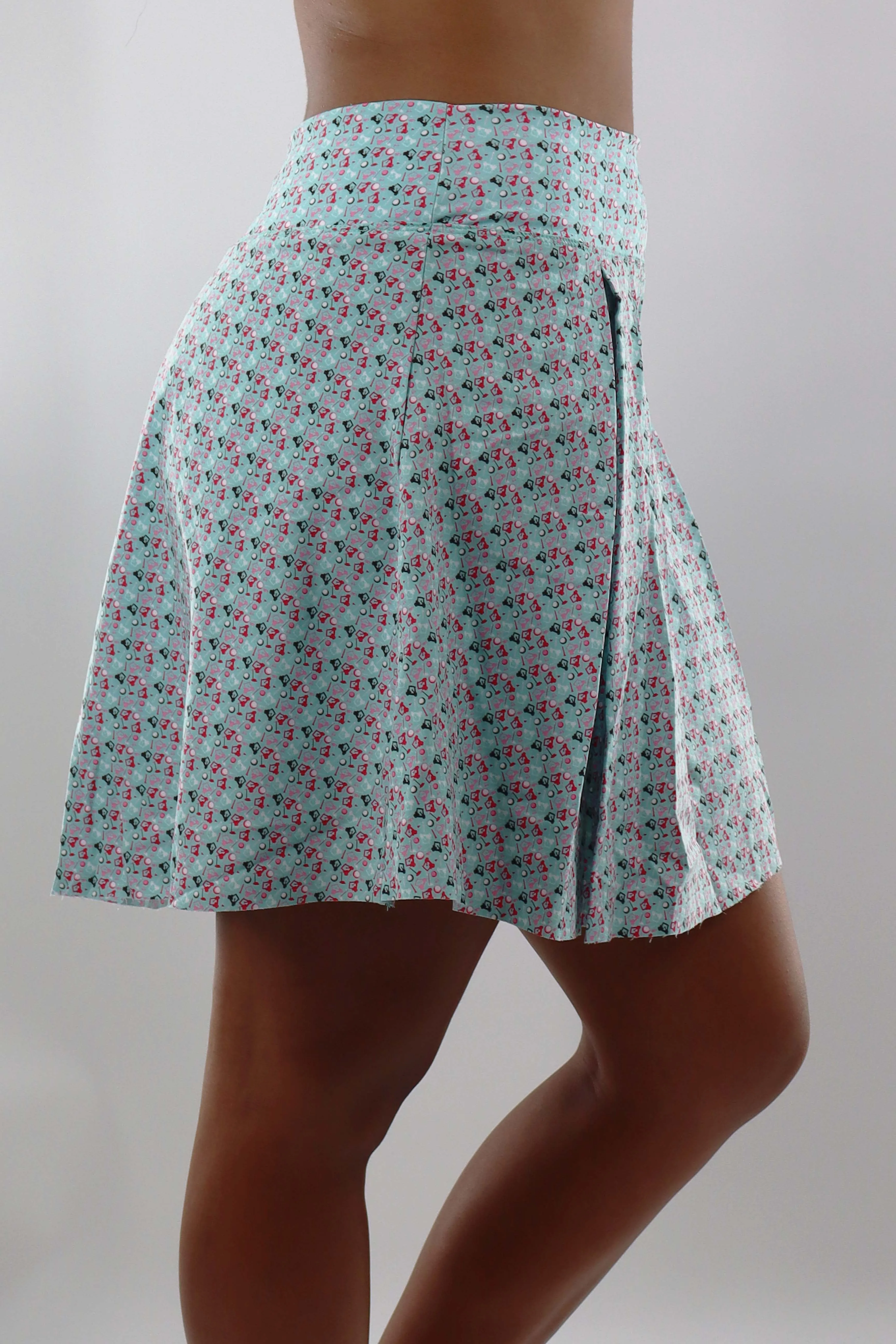 4415 - The  "Golf ParTee" Swift Motion Skort - Teal