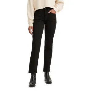 724 HIGH RISE STRAIGHT SOFT BLACK