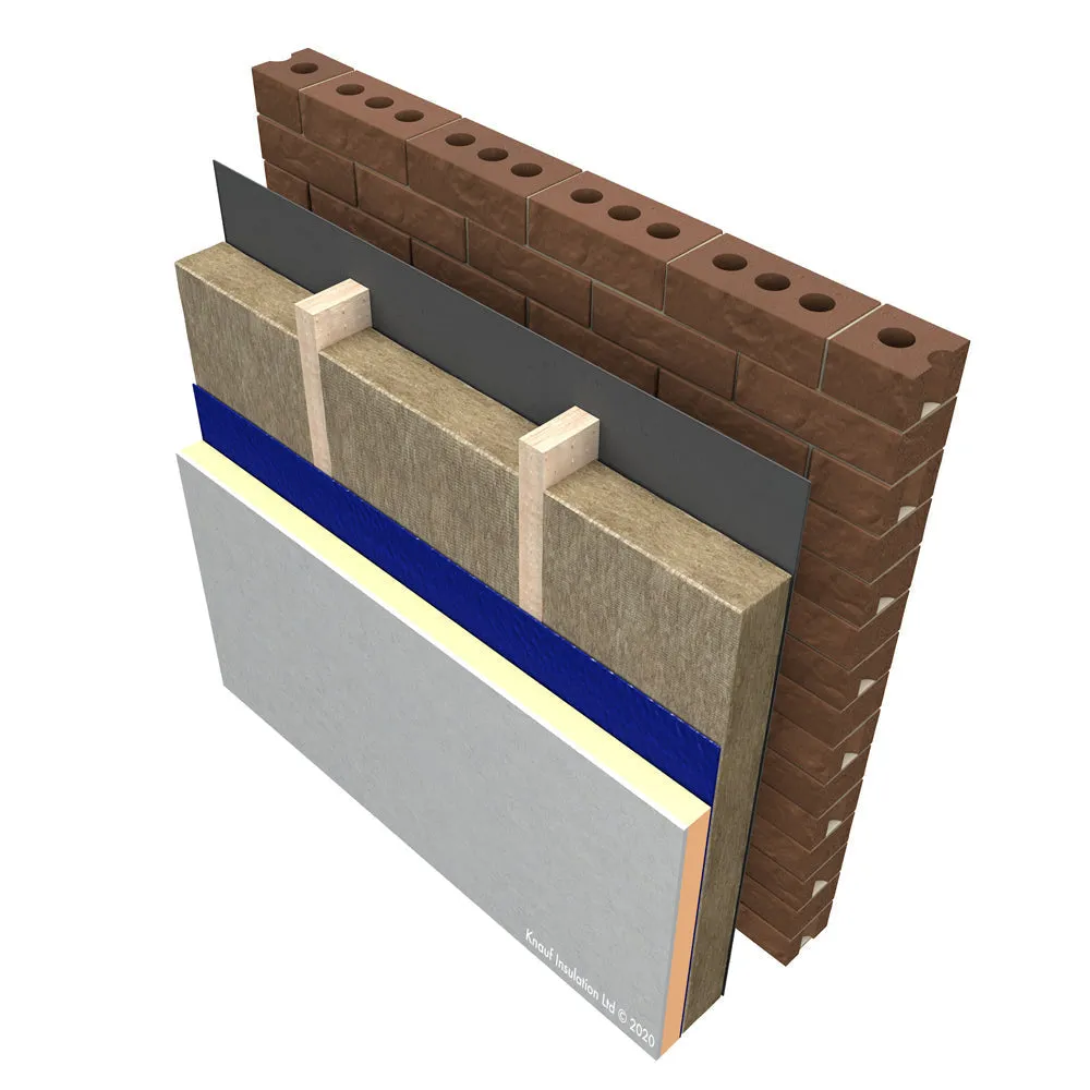 90mm Knauf Rocksilk Flexible Slab (1200mm x 600mm)