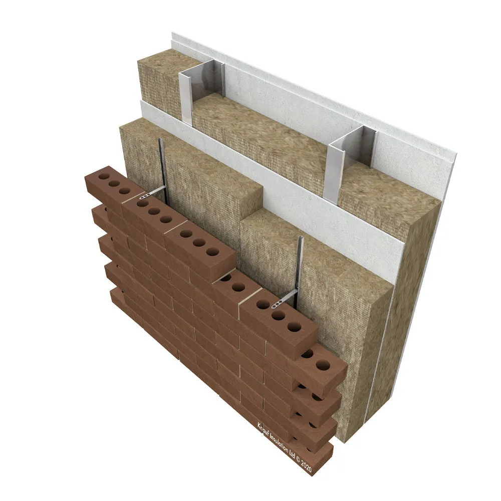 90mm Knauf Rocksilk Flexible Slab (1200mm x 600mm)