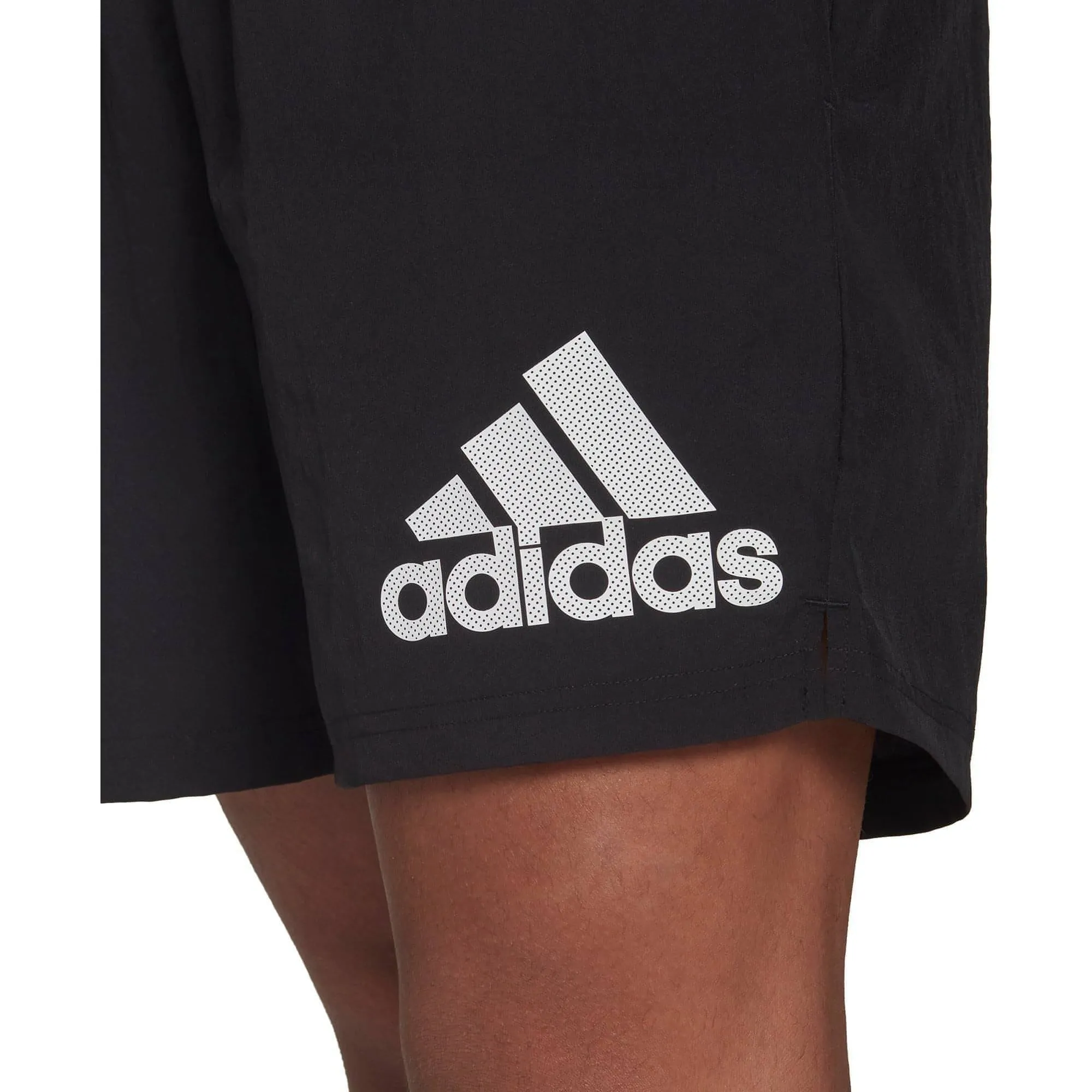 adidas Run It 7 Inch Mens Running Shorts - Black