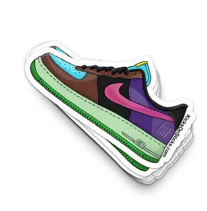 Air Force 1 Low "UNDFTD OG" Sneaker Sticker
