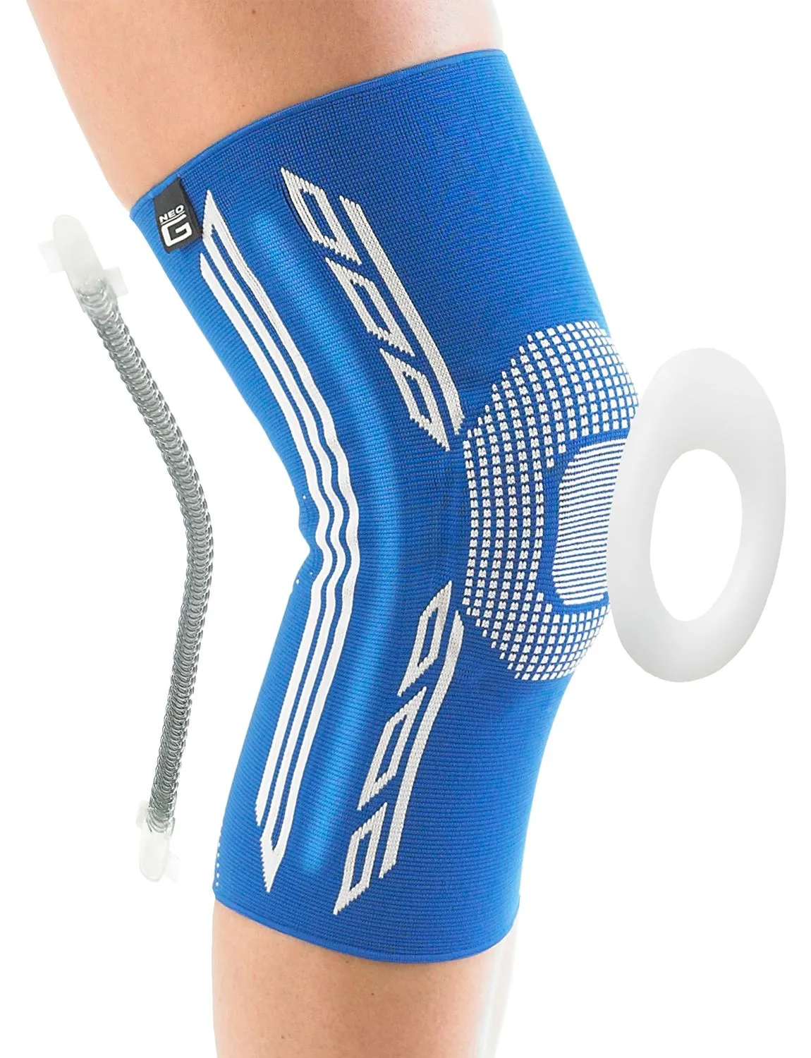Airflow Plus Stabilized Knee Support with Silicone Patella Cushion