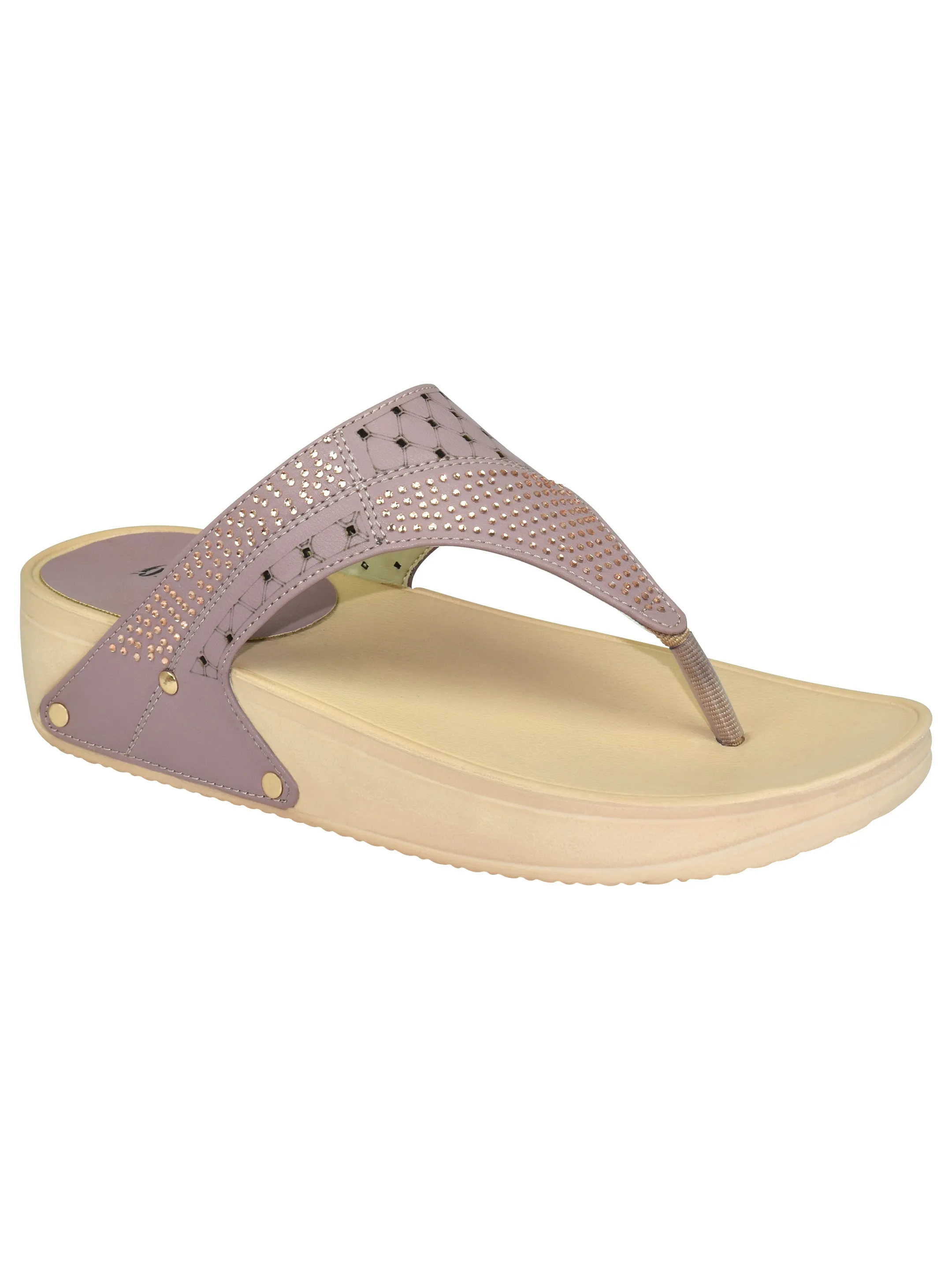 Ajanta Womens Stylish Trendy Lightweight Slip on sandal for casual wear and regular use EL1011