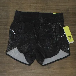 All in Motion Women's Spacedye Mid-Rise Run Shorts 3" 78368861