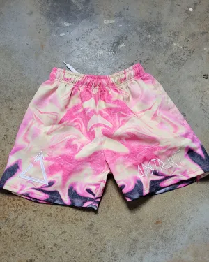 Aurora Vibe Shorts with Stylish Detailed Embroidery by Abstract Lyfestyle Ltd Co