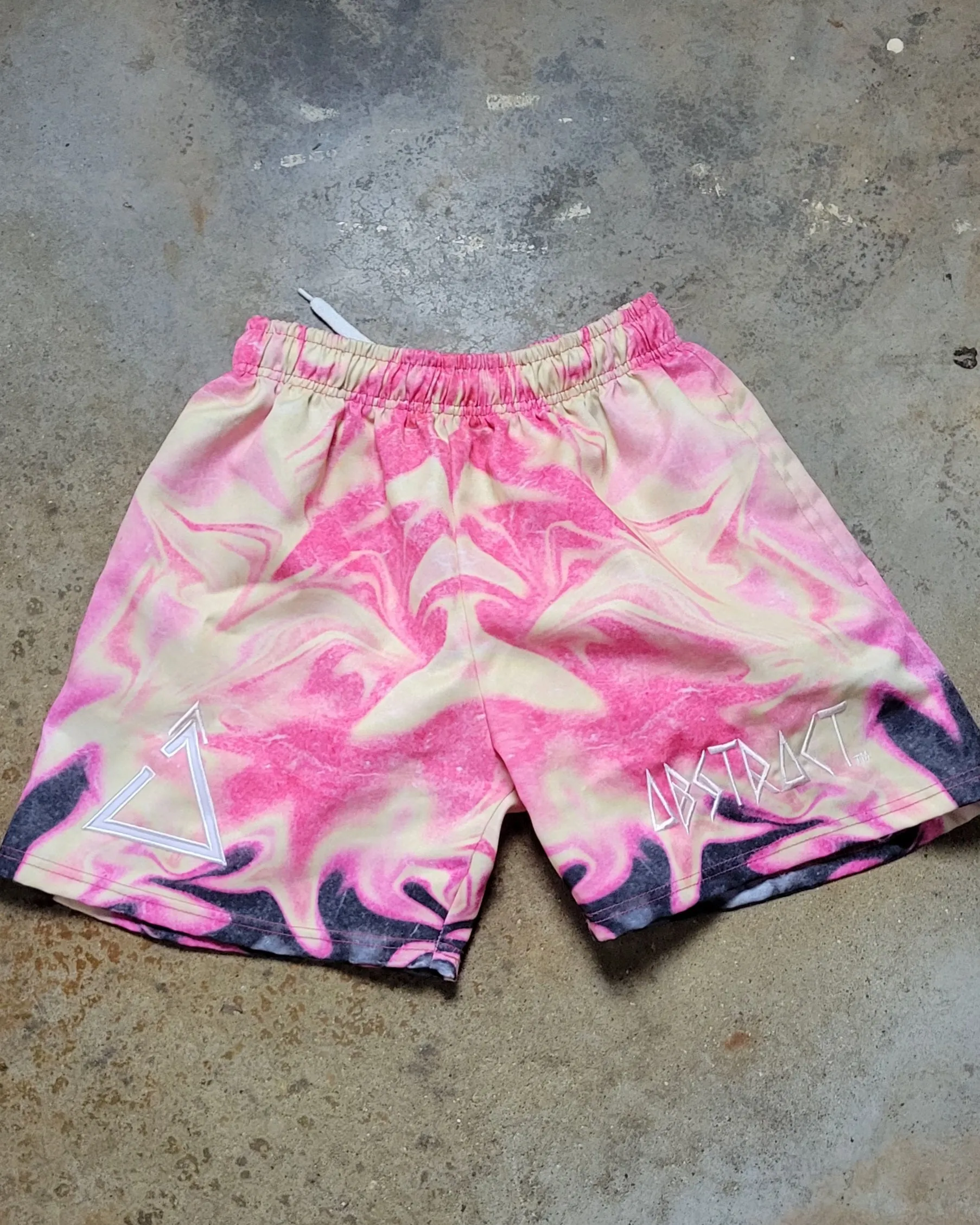 Aurora Vibe Shorts with Stylish Detailed Embroidery by Abstract Lyfestyle Ltd Co