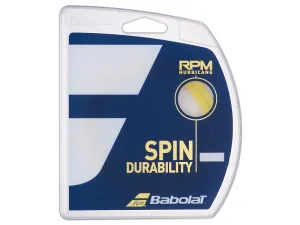 Babolat RPM Hurricane 16g / 1.30mm - Yellow