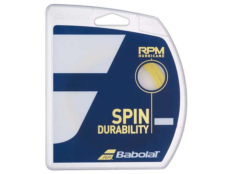 Babolat RPM Hurricane 16g / 1.30mm - Yellow