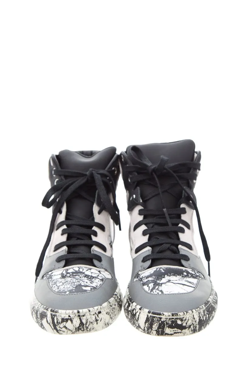 Balenciaga Black & White Sneakers SZ 37