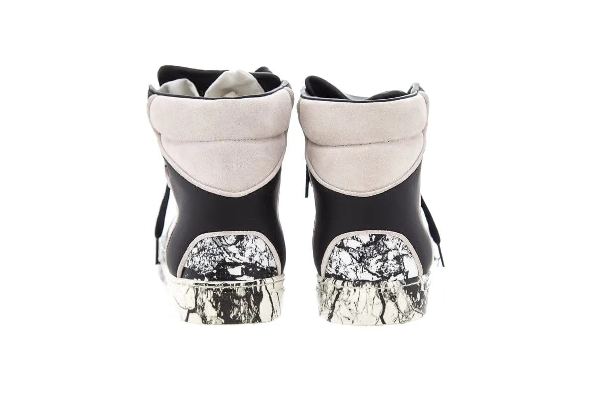 Balenciaga Black & White Sneakers SZ 37
