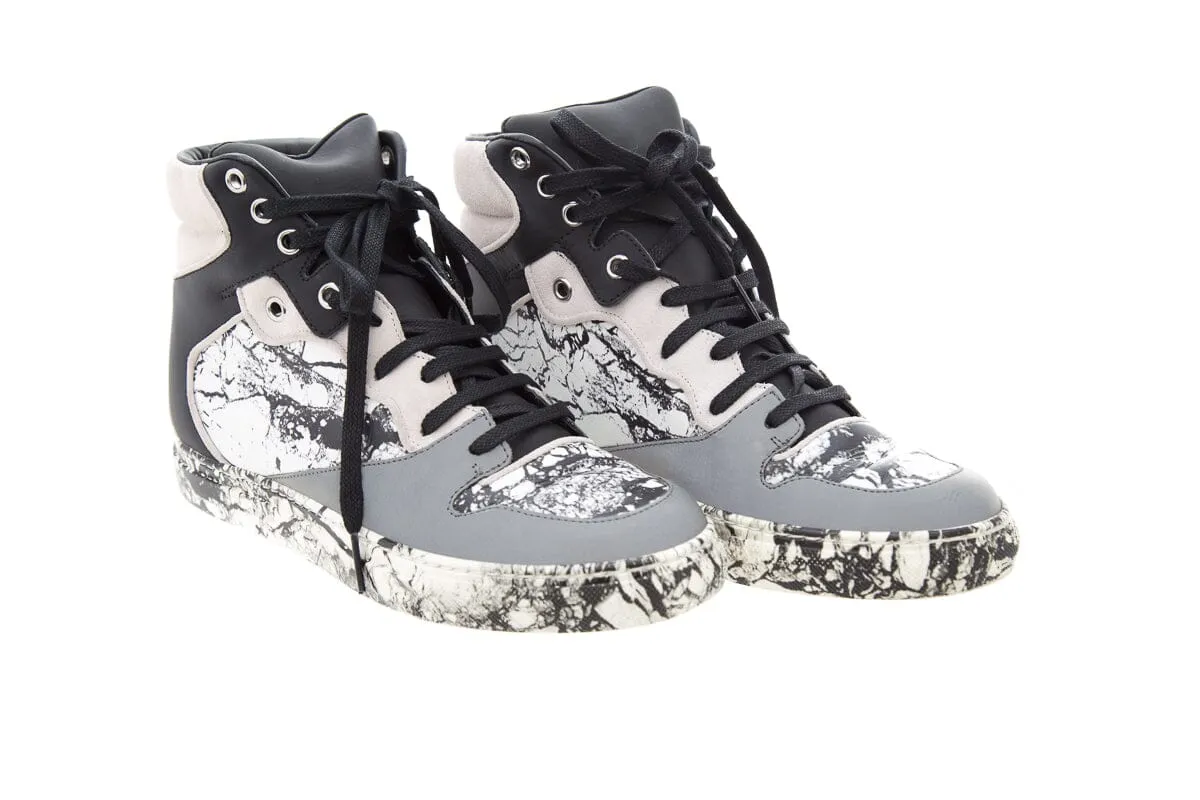 Balenciaga Black & White Sneakers SZ 37