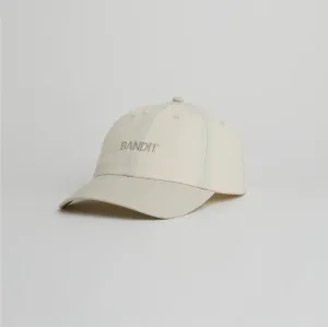 Bandit Running Nylon Dad Hat - Cream