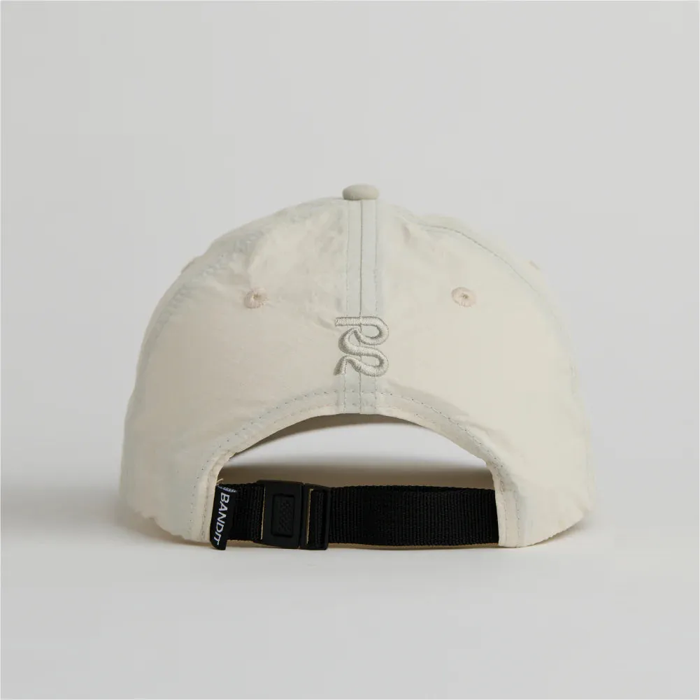 Bandit Running Nylon Dad Hat - Cream