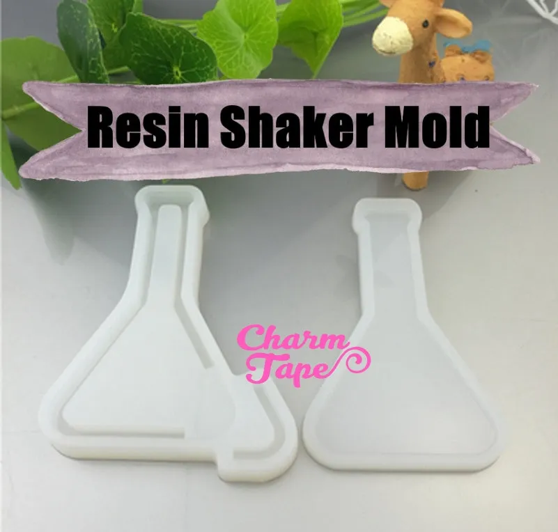 Beaker Glass UV Resin Mold, Resin Shaker Mold, Epoxy, Shaker Mold Silicone Silicon flexible mold Q216