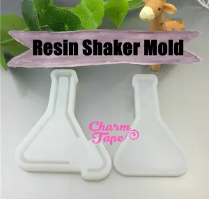 Beaker Glass UV Resin Mold, Resin Shaker Mold, Epoxy, Shaker Mold Silicone Silicon flexible mold Q216