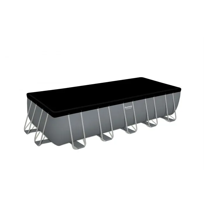 Bestway 21' X 9' X 52"/6.40M X 2.74M X 1.32M Rectangular Pool Set (Contents:Pool, Filter Pump(220-240V), Ladder, Cover, Chemconnect Dispenser, Compatible with Cartridge 58012(III)220-240V)