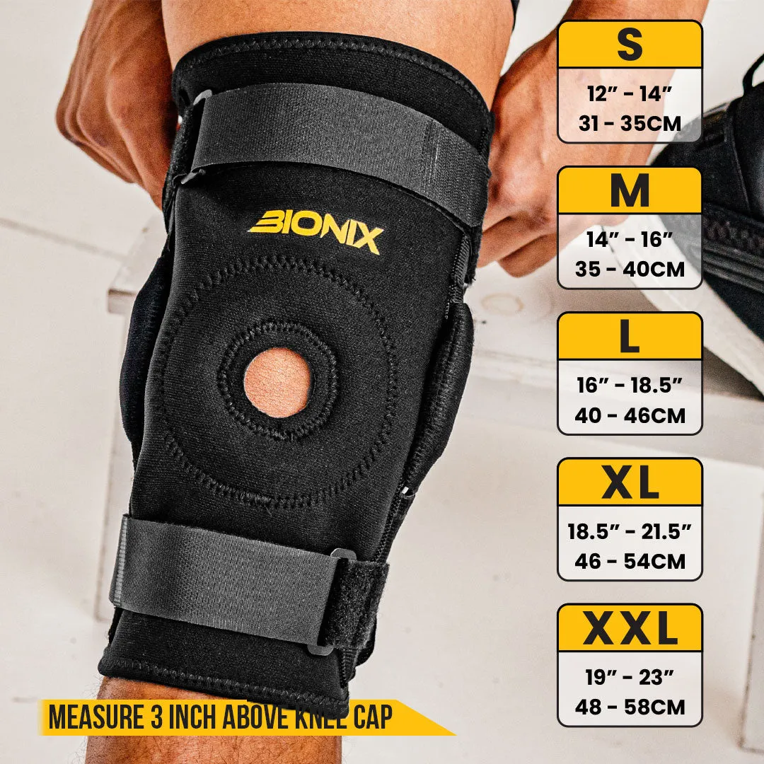 BIONIX NEOPRENE HINGED KNEE SUPPORT - Knee Brace With Hinges