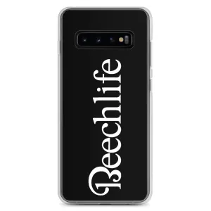 Black Beechlife Samsung (All S10 Versions) Phone Case - White Font