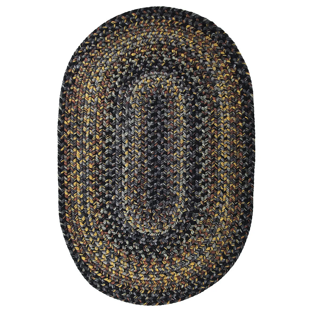 Black Forest Ultra Durable Braided Rug