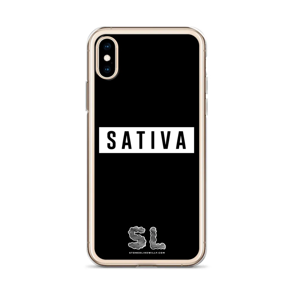 BLACK SATIVA iPhone Case