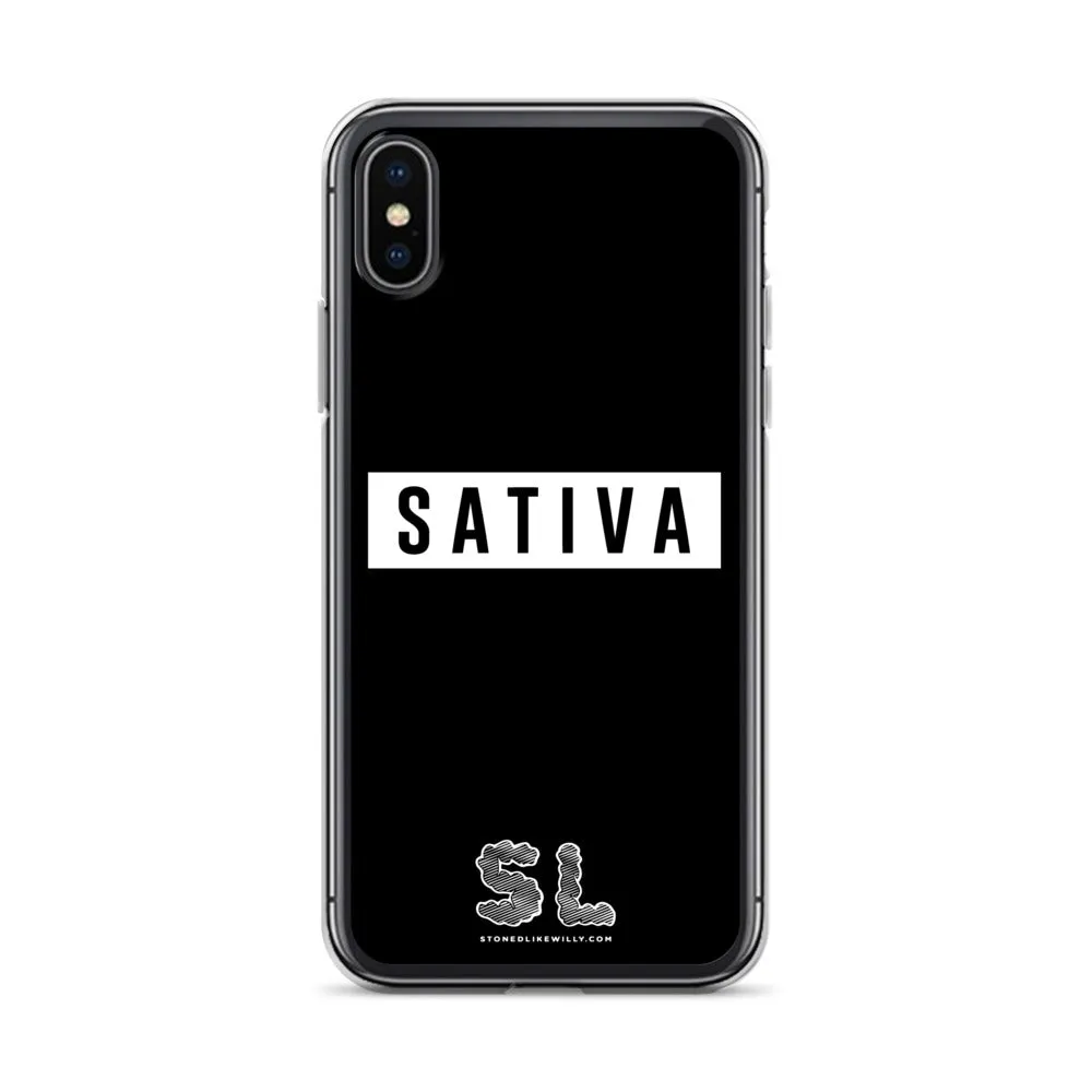 BLACK SATIVA iPhone Case