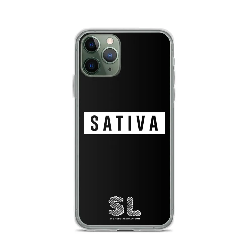 BLACK SATIVA iPhone Case