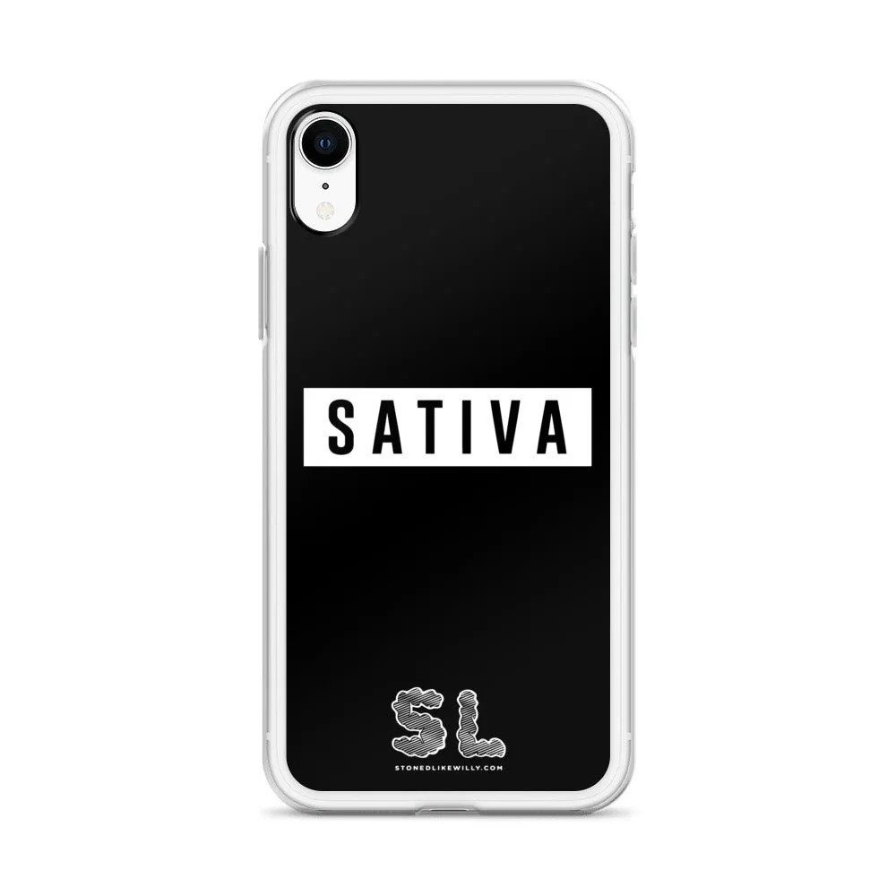 BLACK SATIVA iPhone Case