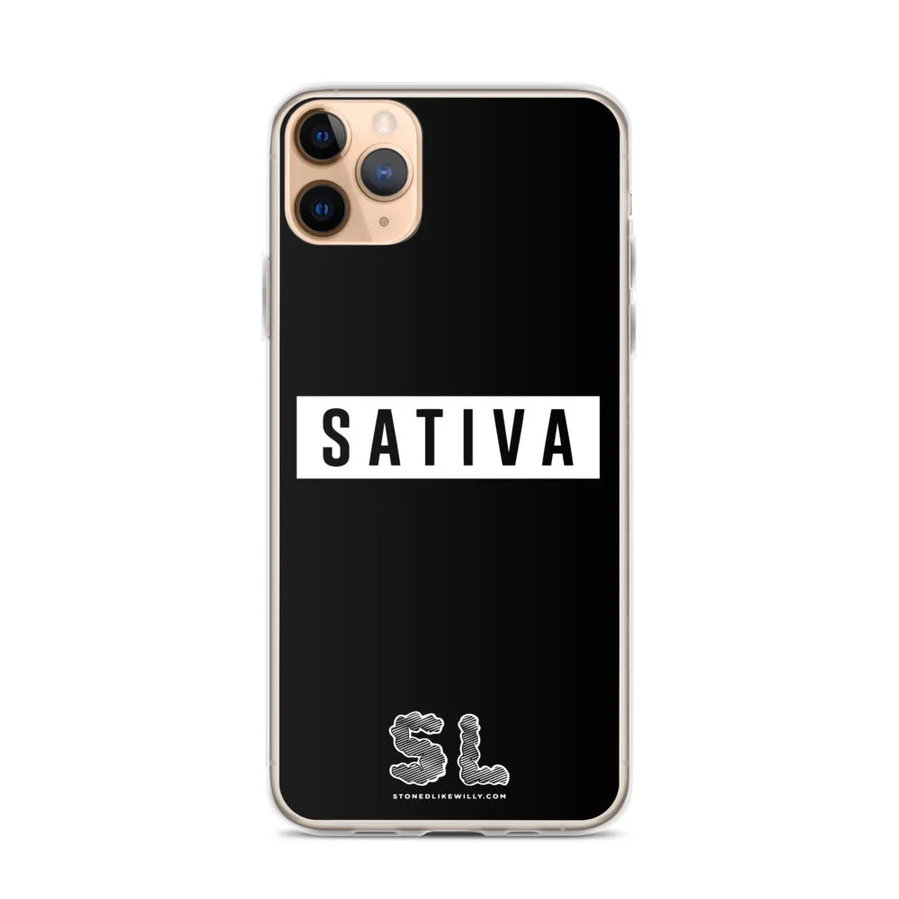 BLACK SATIVA iPhone Case