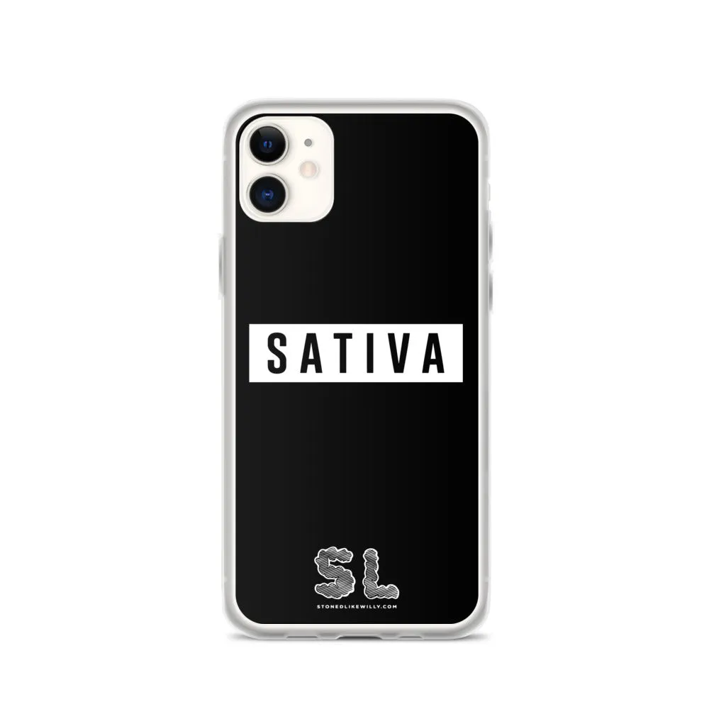 BLACK SATIVA iPhone Case