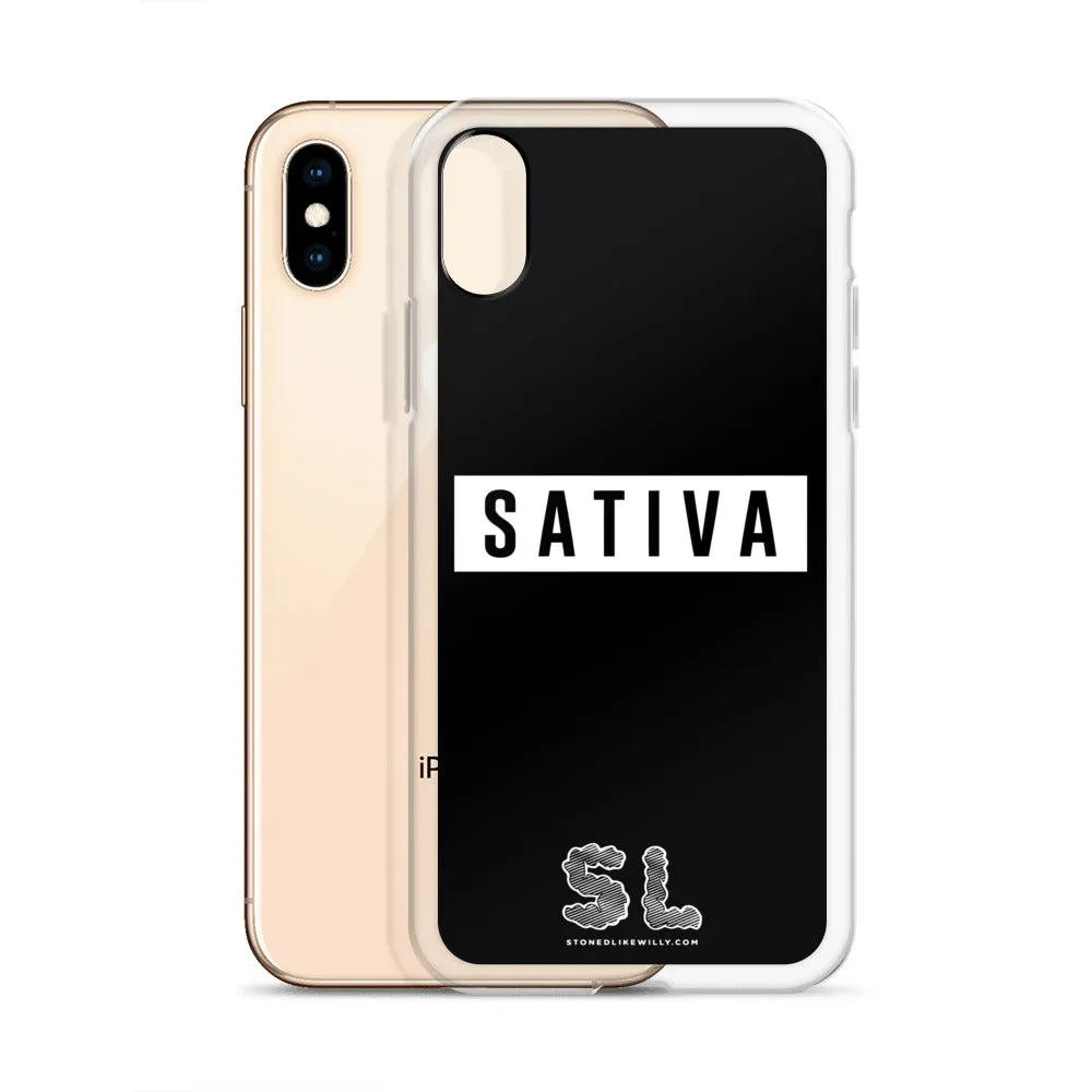 BLACK SATIVA iPhone Case