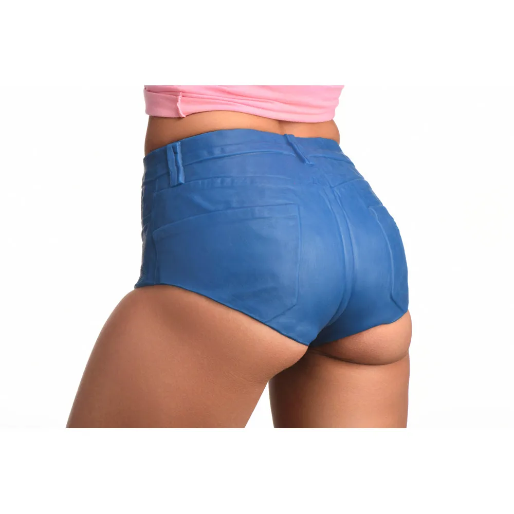 Booty Shorts 6" Dildo Silicone S/O Large