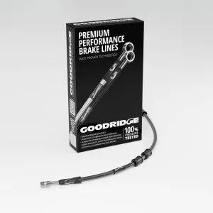 BRAKE HOSE KIT FOR BMW R65 FLEXIBLE FRONT 85-88