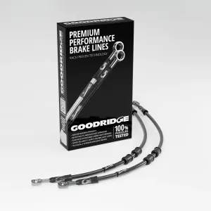 BRAKE HOSE KIT FOR BMW R90S PRE BREMBO FLEXIBLE FRONT