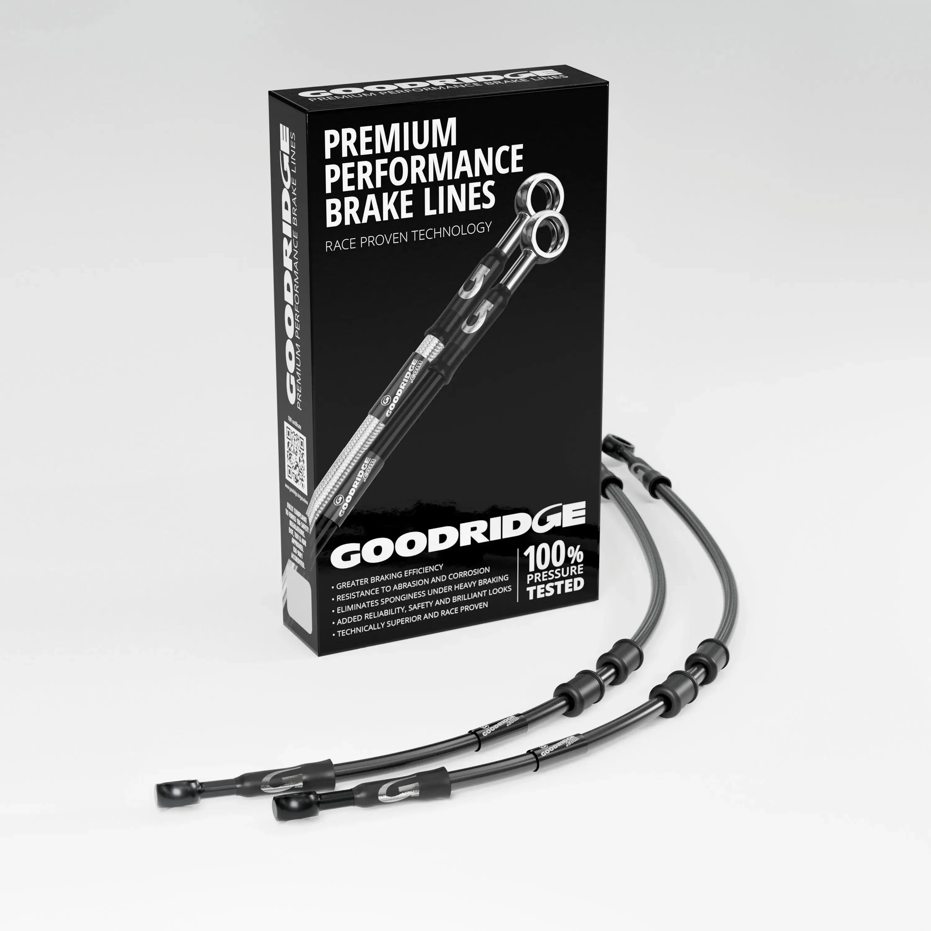 BRAKE HOSE KIT FOR BMW R90S PRE BREMBO FLEXIBLE FRONT