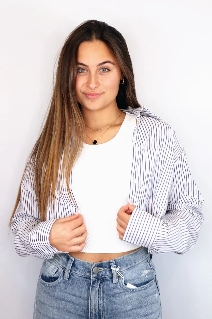 Breezy Button Down