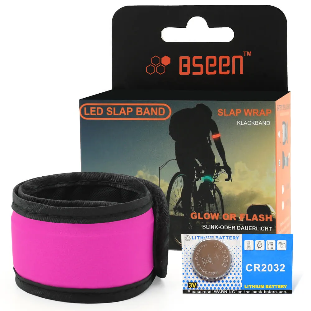 BSEEN LED Slap Armband for Running