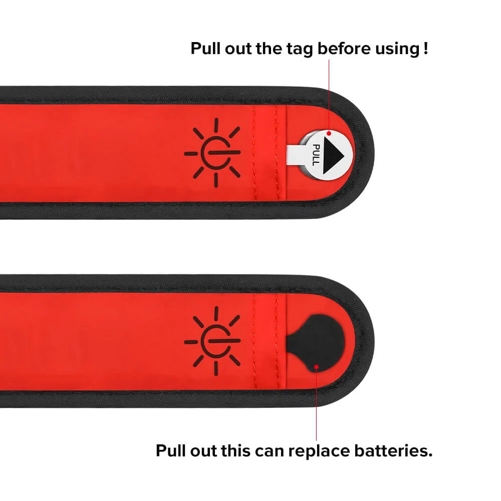 BSEEN LED Slap Armband for Running