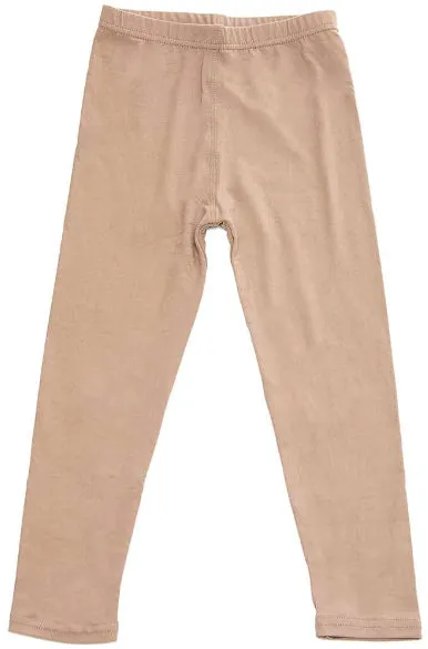 Buttery Soft Silk Milk Basic Solid Leggings - Kids