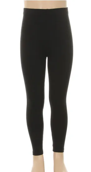Buttery Soft Silk Milk Basic Solid Leggings - Kids