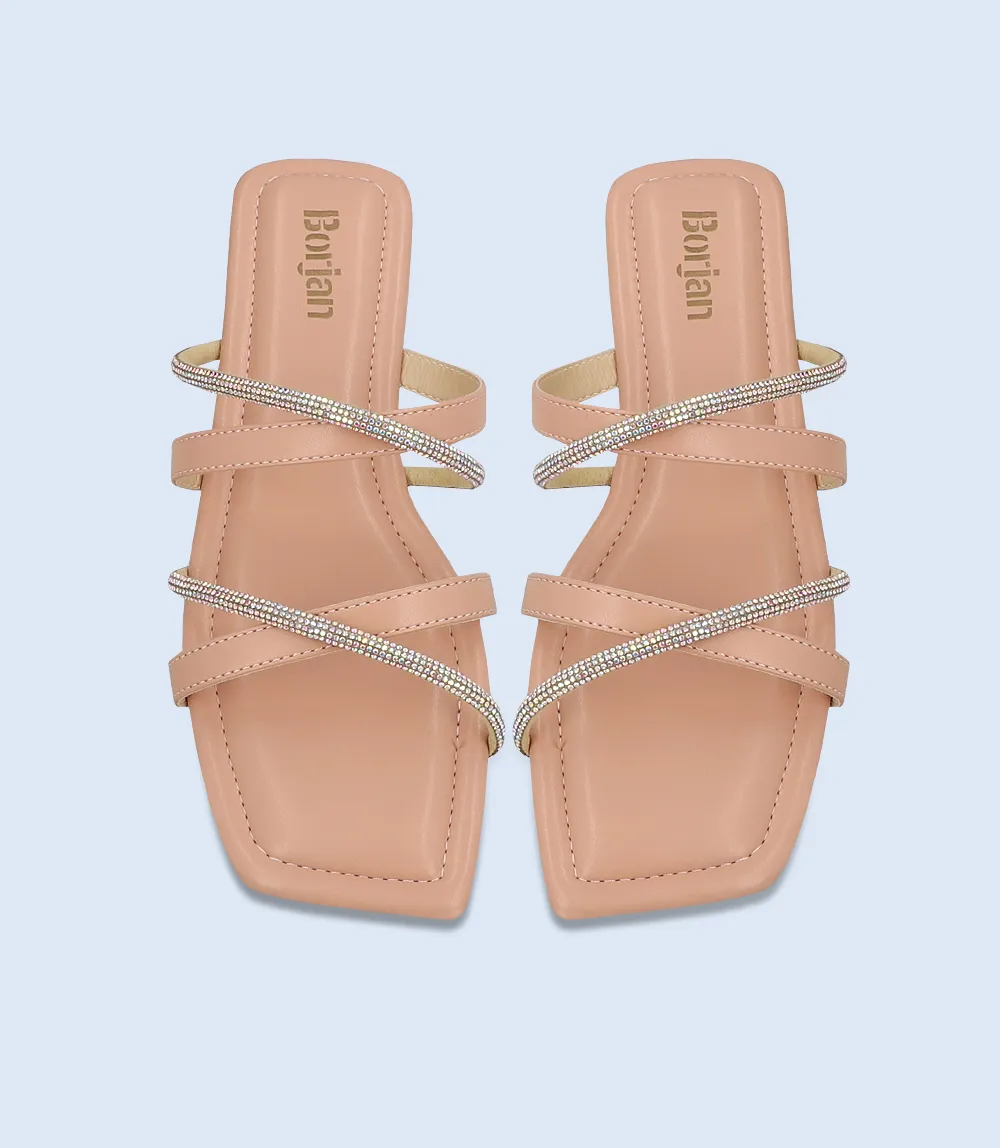 BW6626-TEA PINK-Women Slipper