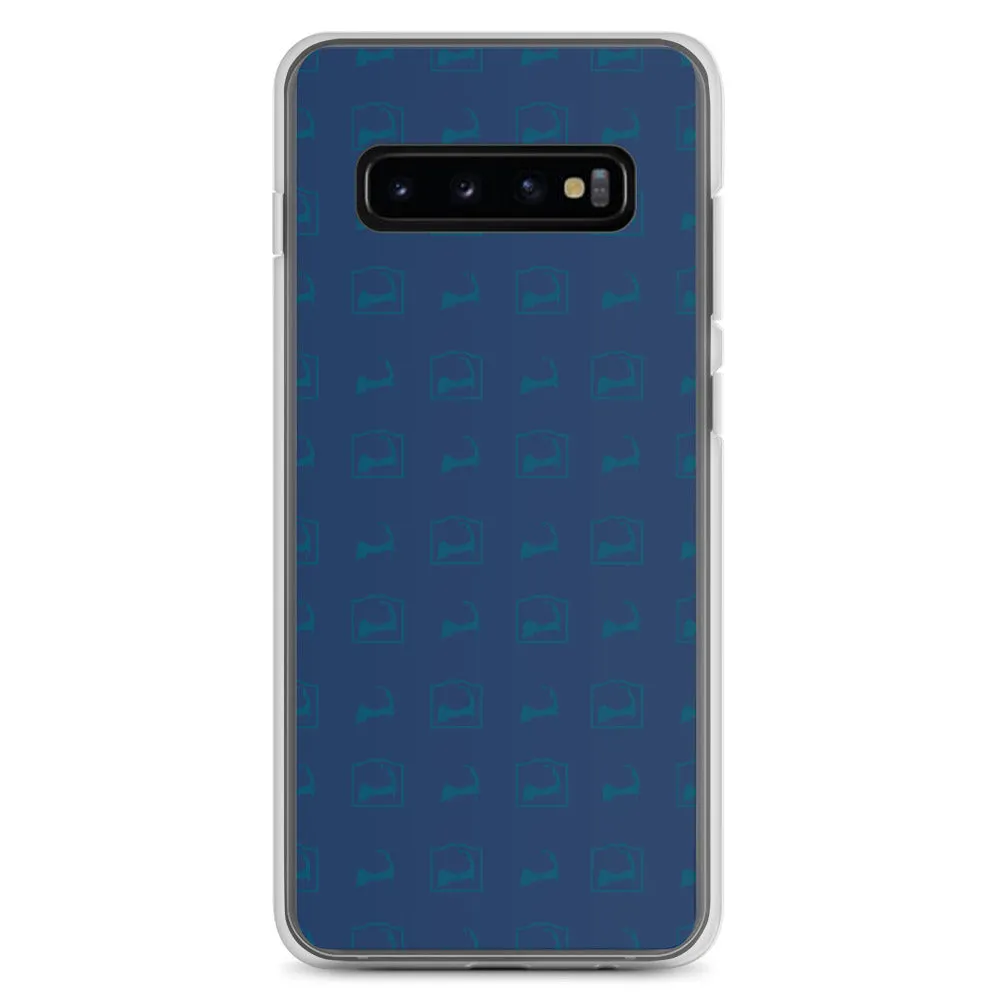 Cape Cod Pattern Blue Samsung S10 Case