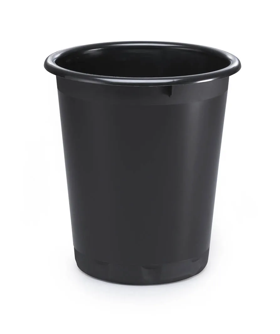 Cestino Gettacarte Basic Durable Nero